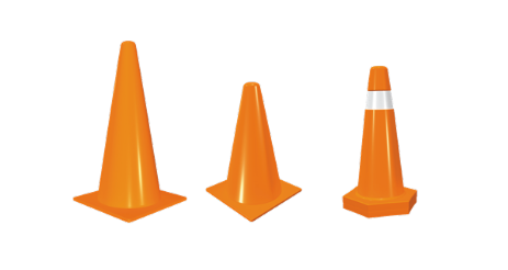 Conos con reflejante